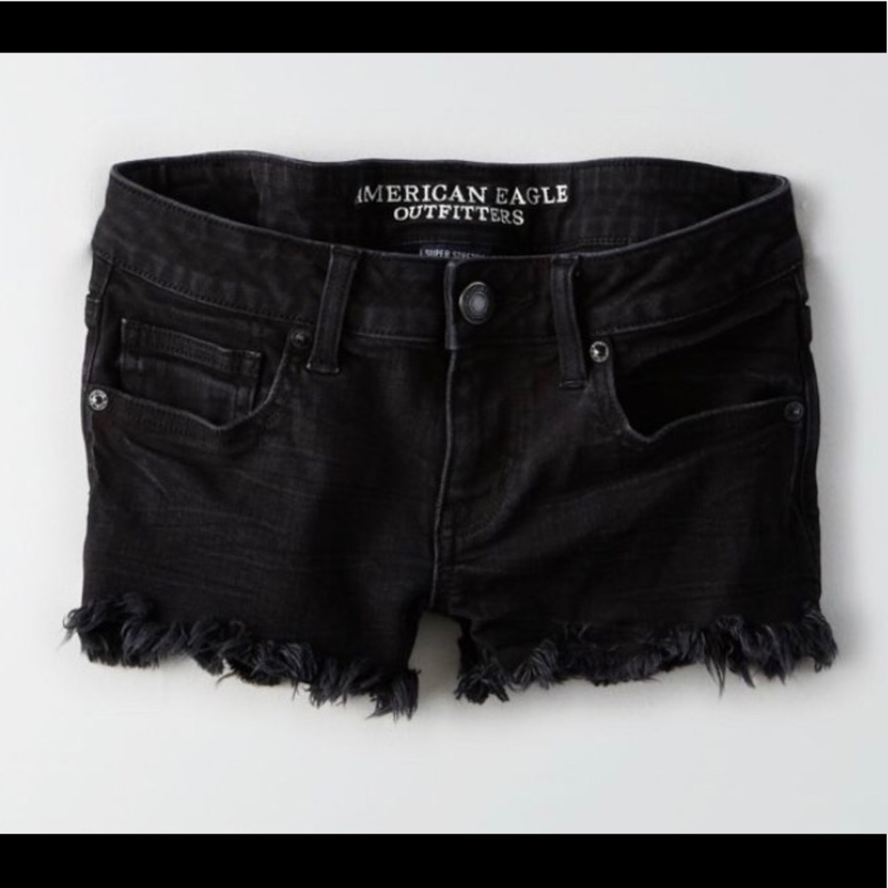 low rise american eagle shorts